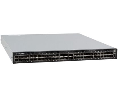 Picture of WT75M Dell Networking S4148f-on 48Port 10Gbe Sfp+ 2P Qsfp+ 4P Qsfp28 Switch. Refurbished.