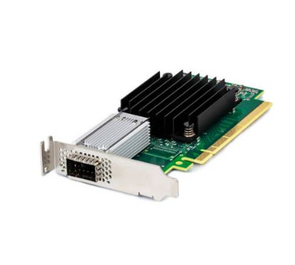 Picture of WV6N8 Dell Connectx-4 Single Port EDR 100GB IB QSFP28 VPI Network Adapter. Refurbished.