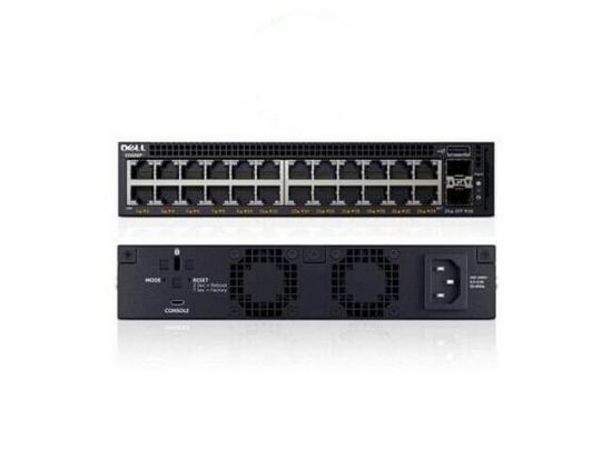 Picture of X1026P Dell Networking Switch 24 Ports Managed Rack-Mountable. Refurbished.