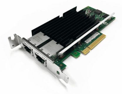 Picture of X540-T2 Intel Wires Plug-in Card Converged 10 Gigabit Ethernet Dual Port Network Adapter | Refurbished | Dell OEM