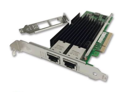 Picture of X540T2 Intle PCI-E 2.1 10 Gigabit Converged Network Adapter | Refurbished | Dell OEM