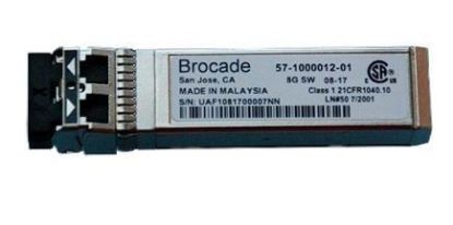 Picture of XBR-000147 Brocade SFP Mini-GBIC Transceiver Module Plug-In Module. New Bulk Pack.
