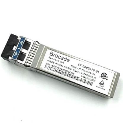 Picture of XBR-000182 Brocade 10GBE Long Wave SFP Transceiver. New Bulk Pack.