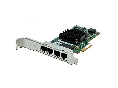 Picture of XFGHY Dell Network Card I350-T4 PCI-E 2.1 X4 5 GT/S 10 / 100 / 1000 Quad Port Gigabit Ethernet Server Adapter. Refurbished.