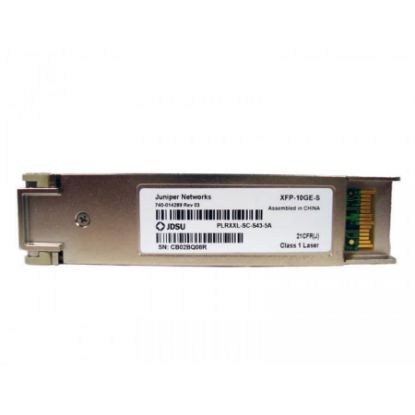 Picture of XFP-10G-S Juniper 10GE Pluggable Transceiver 850NM For 300M Transmission. New Bulk Pack.