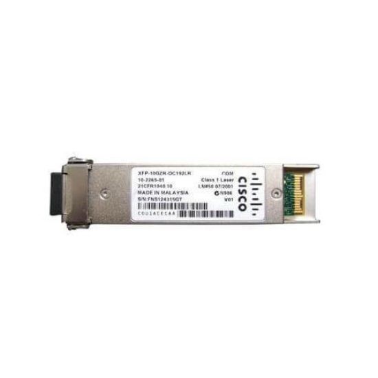 Picture of XFP-10GZR-OC192LR Cisco LC Single-Mode XFP Transceiver Module | New Bulk Pack