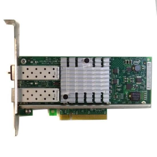 Picture of XNPKX Dell X520-DA2 10GB Low Profile 2 Port PCI-E Network Card. Refurbished.