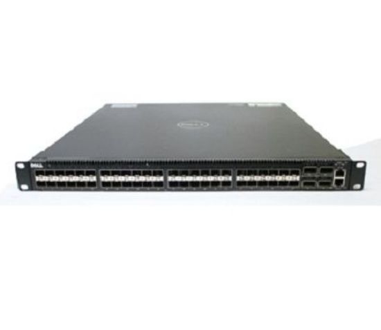 Picture of XR65V Dell Force10 S4810 S4810P-AC 48x 10g SFP+ And 4x 40g QSFP Port Switch. Refurbished.