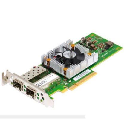 Picture of XV3MV Dell Qlogic 25GB Dual Port SFP+ Pci-E 3.0 X8 Intelligent Ethernet Adapter Two Small Form Factor Pluggable Plus Transceiver Slots. Refurbished.