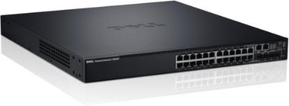 Picture of Y953J Dell Powerconnect 2824 Managed 48 Port Gigabit Switch. Refurbished.