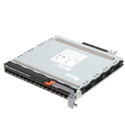 Picture of YHTDH Dell 8/4 GB/S Fiber Pass Through Module For Power Edge M1000. Refurbished.