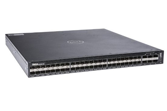 Picture of YR5GR Dell Networking Switch-L3 - Managed-48 X10 GB SFP+ +6 X 40 GB QSFP+ Rack-Mountable. Refurbished.