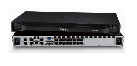 Picture of YV7VH Dell Poweredge 2162DS 16 Ports KVM Switch. Brand New.