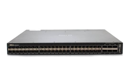 Picture of YWN33 Dell Networking S4048-ON L3 Managed 48x 10Gigabit SFP+ + 6x 40Gigabit QSFP+ Rack Mountable Switch. Refurbished.