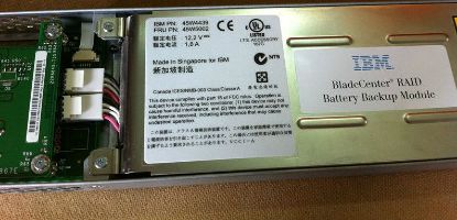 Picture of 45W4439 IBM Ni-Mh Sas Raid Battery Backup Unit For Bladecenter. Refurbished.