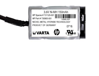 Picture of 730865-001 HP Battery Pack 4.3v Nimh 150mah For DL580 G9. Refurbished.