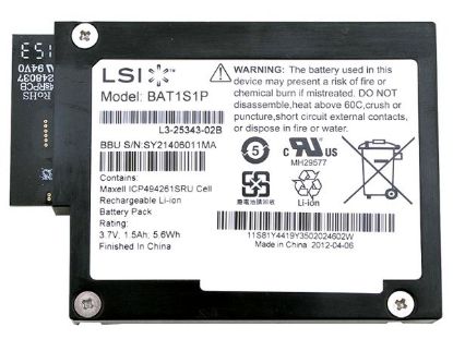 Picture of 782963-001 HP Megacell 12W Battery Pack With Connection Plug. New Bulk Pack.
