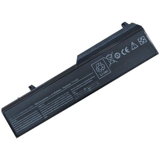 Picture of T114C Dell 6 Cell Li-Ion Battery For Vostro 1310 1510 2510. New Bulk Pack