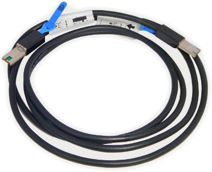 Picture of 39R6531 IBM 3m SAS Cable (mini-SAS to mini-SAS) (3M X4 male plug universal keying 2 4 6 28) for EXP3000 SAS enclosure | Refurbished