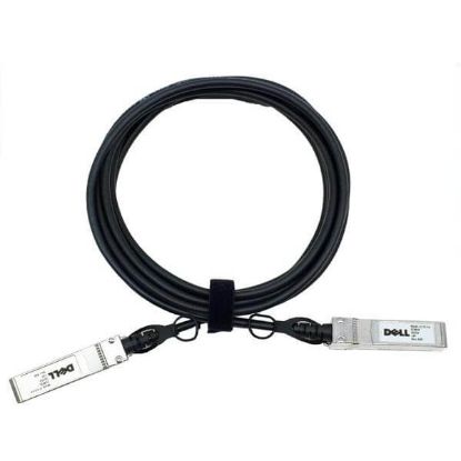 Picture of 470-AAVJ Dell SFP+ TO SFP+ Direct Attach Cable DAC 9.84 FT. New Bulk Pack.