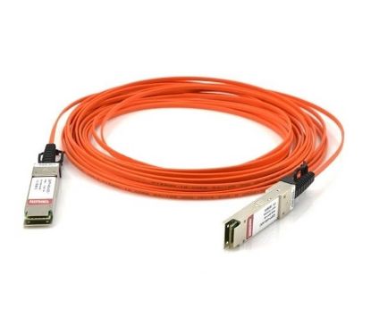 Picture of 470-ABPI Dell 1M Qsfp+ To Qsfp+, 40GBE Active Optical Cable. New Bulk Pack.