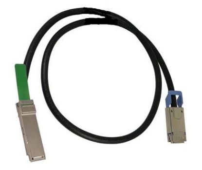 Picture of 670759-B24 HP 2M FDR Quad Small Form Factor Pluggable Infiniband Copper Cable | New Bulk Pack