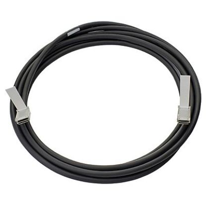 Picture of 720202-B21 HP 5M 40GBPS Direct Attach Copper Cable QSFP+ TO QSFP+. New Bulk Pack.