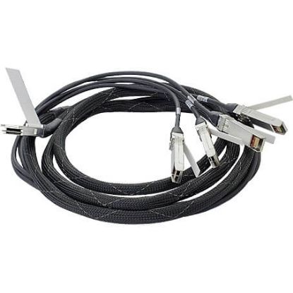 Picture of 721067-B21 HP 10G SFP+ To SFP+ 5M DirectAttach Copper Cable. New Bulk Pack.