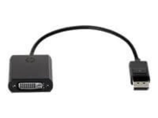 Picture of 753744-001 HP Display Port To DVI Adapter. New Bulk Pack.