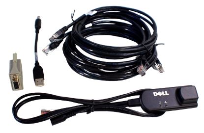 Picture of 80DH7 Dell T-Serial Sip Cable Kit For Dell 1082DS 2162DS 4322DS Remote Console Switch. Brand New 3 Years Warranty