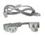 Picture of 8120-6805 HP Power Cord (Flint Gray) 18 AWG 2.3m (7.5ft) Long. New Bulk Pack.