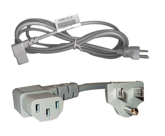 Picture of 8120-6805 HP Power Cord (Flint Gray) 18 AWG 2.3m (7.5ft) Long. Refurbished.