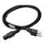 Picture of 8121-0973 HP Power Cord 14 AWG 2.5 Meters 8.2 Ft Black For Procurve. Refurbished.