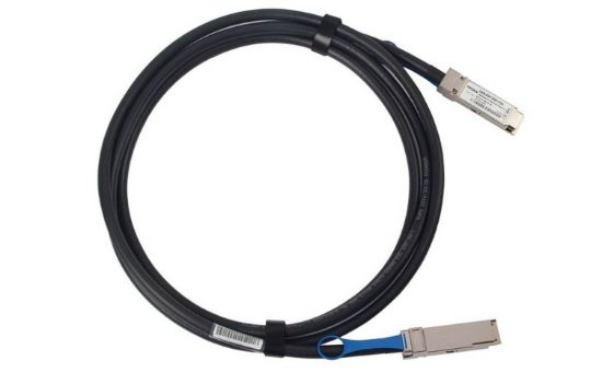Picture of 845406-B21 HP 100Gb QSFP28 to QSFP28 3m Direct Attach Copper Cable QSFP28 for Network Device, Switch 12.50 GB/s 9.84 ft 1 x QSFP28 Network 1 x QSFP28 Network. 845406-B21 | New Bulk Pack