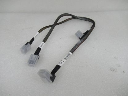 Picture of 873534-001 HPE 8SFF Dual Mini Sas Cable For Proliant DL160 GEN10. New Bulk Pack.