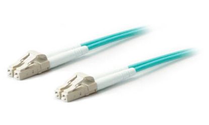 Picture of BK843A HP 50m (164.04ft) Lomm Duplex Om4 Lc/Lc Aqua Patch Cable. New Bulk Pack.