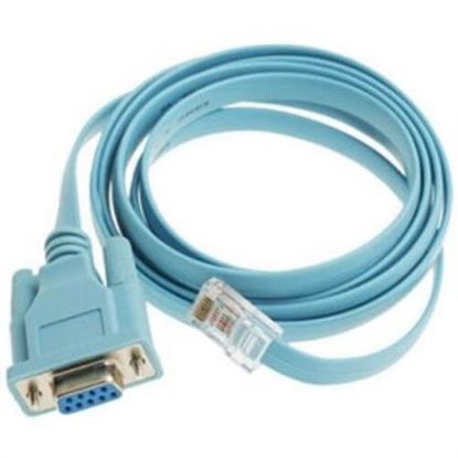 Picture of CAB-CONSOLE-RJ45 Cisco Console Cable 6FT | New Factory Sealed