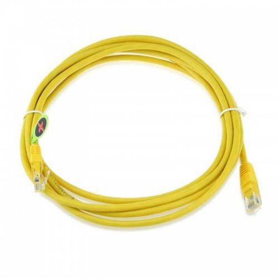 Picture of CAB-ETH-S-RJ45 Cisco Yellow 6 Feet Ethernet Cable | New Factory Sealed