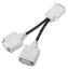 Picture of DL139A HP DVI Y Cable DMS-59 TO Dual DVI Connectors. Refurbished.
