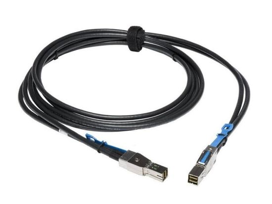 Picture of GYK61 Dell 2M External SAS Cable, 12GB/S, HD Mini SAS, SFF-8644 Both End. Refurbished.