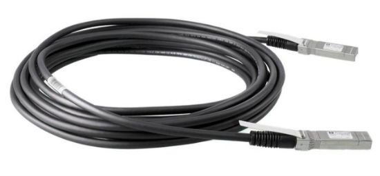 Picture of J9283A HP 10G SFP+ To SFP+ 3M DirectAttach Copper Cable. New Bulk Pack.