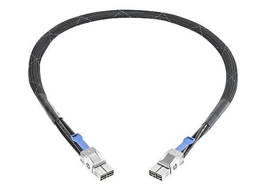 Picture of J9665A HP 3800 1M Stacking Cable For USE With E3800 Series Stacking Modules. New Factory Sealed 3 Years HP Warranty.
