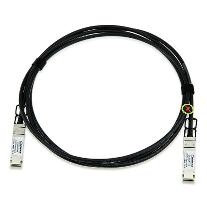 Picture of JG327A HP 3M X240 40G QSFP+ QSFP+ Direct Attach Copper Cable. New Bulk Pack.