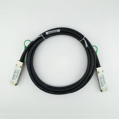 Picture of JG328A HP 5M 16.4 FT X240 40G QSFP+ QSFP+ 5M Direct Attach Copper Cable. Refurbished.