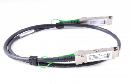 Picture of JH234A HPE X242 40G QSFP To QSFP 1M Dac Cable. New Bulk Pack.