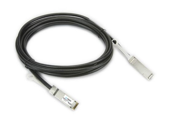 Picture of JH236A HPE X242 40G QSFP+ To QSFP+ 5M DAC Cable. New Bulk Pack.