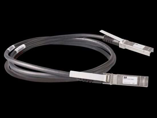 Picture of JH695A HPE X240 10G SFP+ To SFP+ 3M Copper Direct Attach Campus Cable. Refurbished.