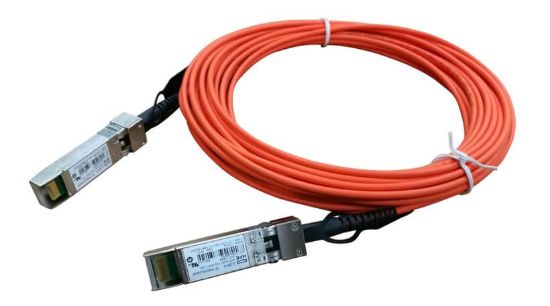 Picture of JL290A HPE X2A0 10G SFP +7M Active Optical Cable. New Bulk Pack.
