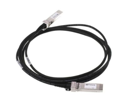 Picture of JL295A HPE X240 25G SFP28 To SFP28 3M Direct Attach Copper Cable. New Bulk Pack.