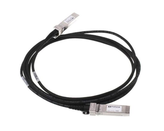 Picture of JL295A HPE X240 25G SFP28 To SFP28 3M Direct Attach Copper Cable. New Sealed 3 Years HPE Warranty.